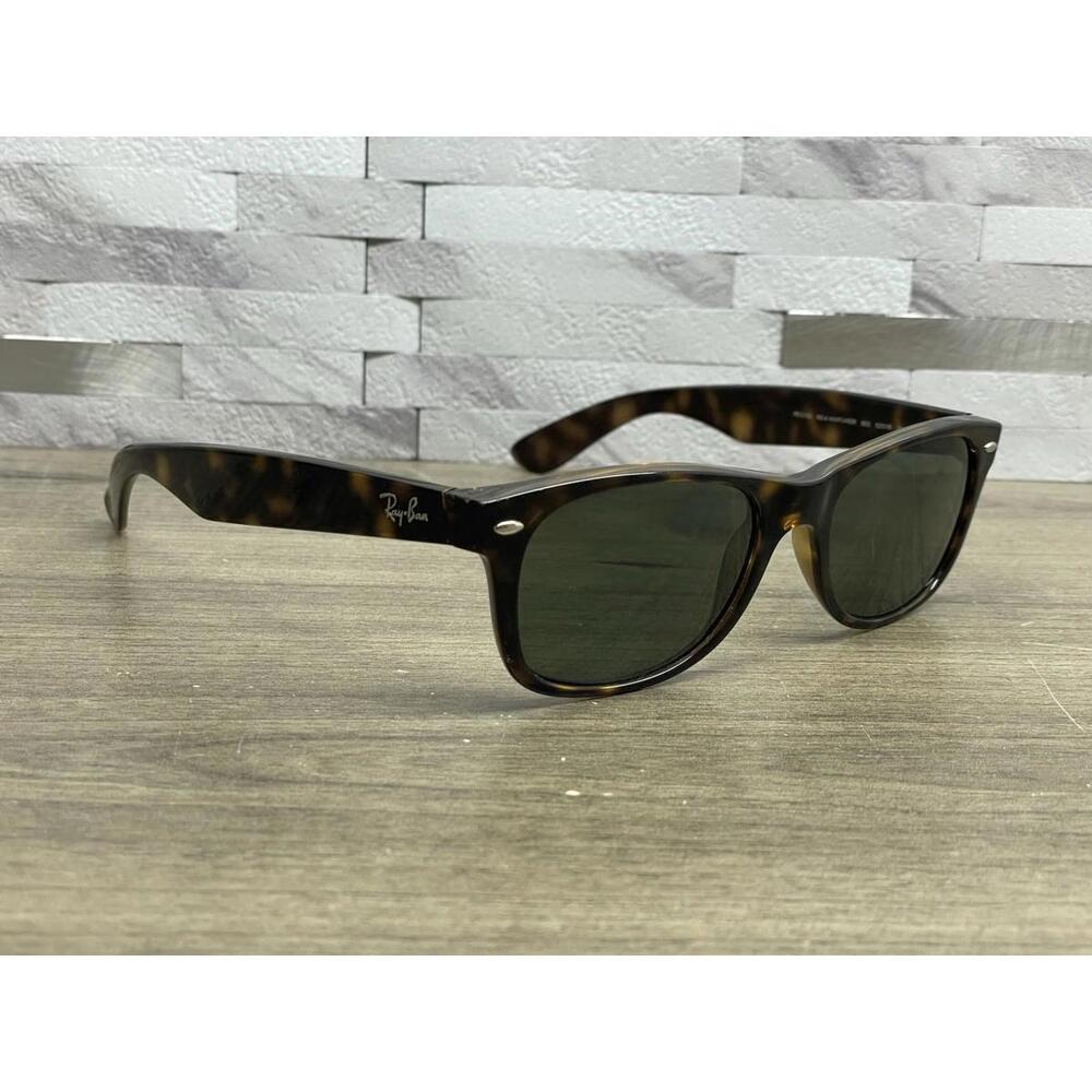 Ray-Ban RB2132 902 New Wayfarer Brown Tortoise Frame Sunglasses 52[]18 *READ*